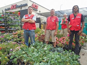 Annie’s Hardware has a successful and growing lawn and garden department because of its staff, called the “Green Team.”