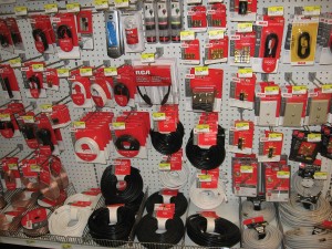 At B&C True Value in Grass Valley, California, customer requests and associate feedback continually shape the home electronics niche. Headphones, auxiliary cables and wall outlets are all used to complete home improvement projects.