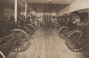 This photo from 1920 shows buggies, which the store sold for a while.