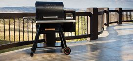 wood fire grill