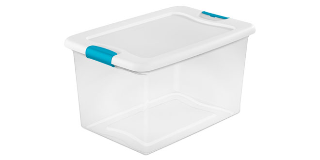 Extra Large Clear Storage Totes With Lids Life Story Clear