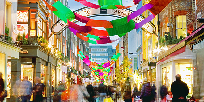 Carnaby Street Holiday Shopping