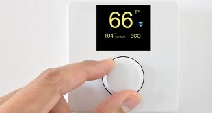 Hand Adjusting HVAC controls