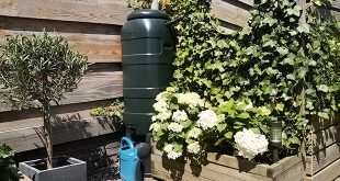 Rainwater Tank in Garden